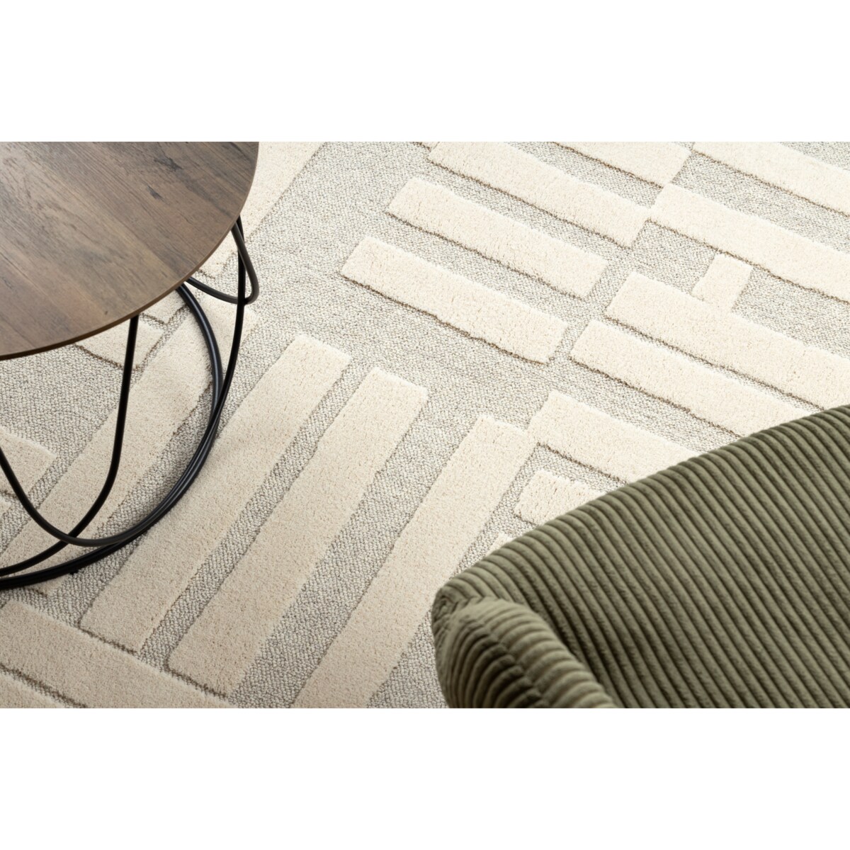 Dywan FLUX 461.95.AE110 wełniany OSTA - 135x200 cm