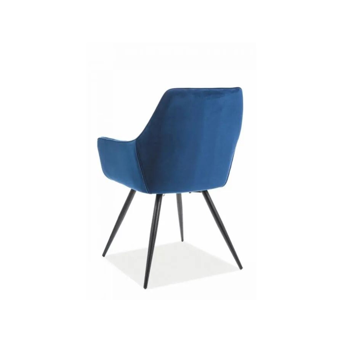 Krzesło CHERRY VELVET granatowe