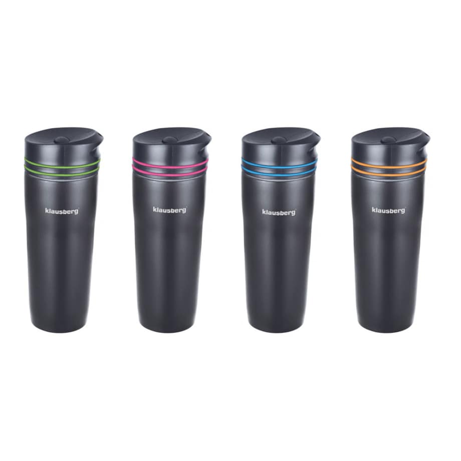 Kubek termiczny na kawę 380ml 4 kolory KLAUSBERG