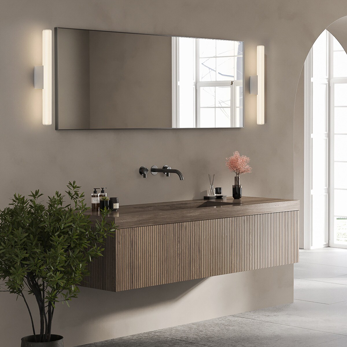 Kinkiet Light Prestige Linea transparentny LED CCT 3000K/4000K/6000K (regulowana) 1 szt.