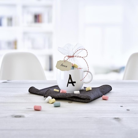 Kubek z literą A Letters, 330 ml, Villeroy & Boch