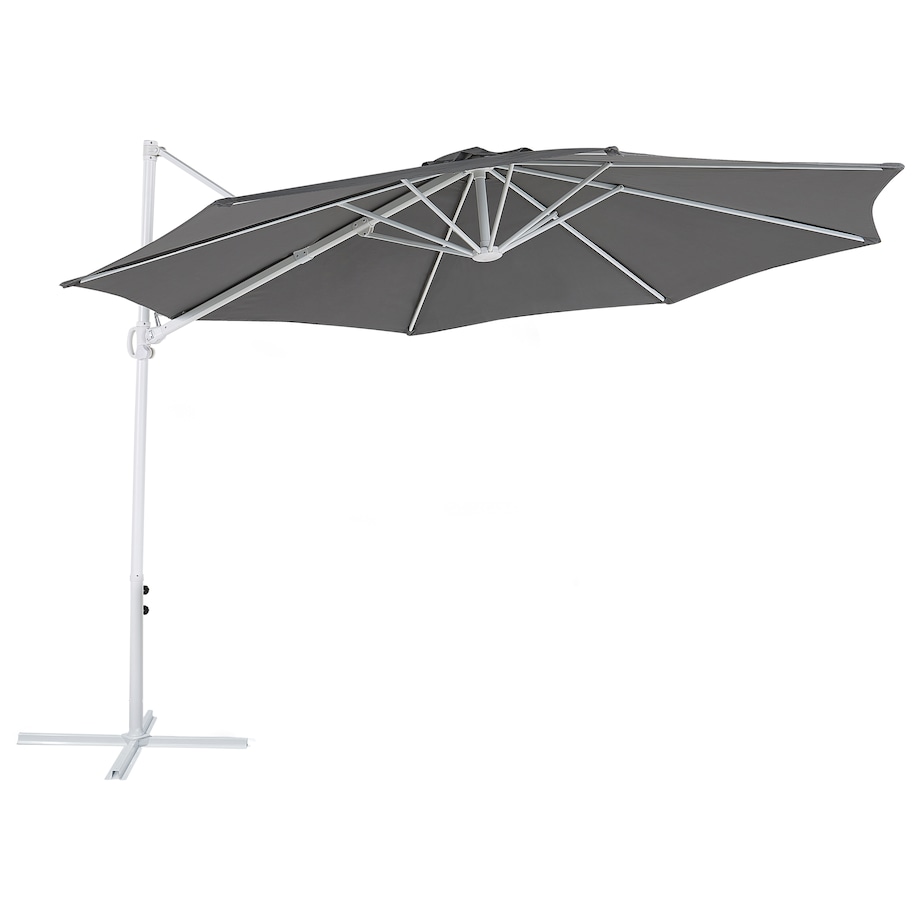 Parasol ogrodowy na wysięgniku 295 cm SAVONA II Ciemnoszary