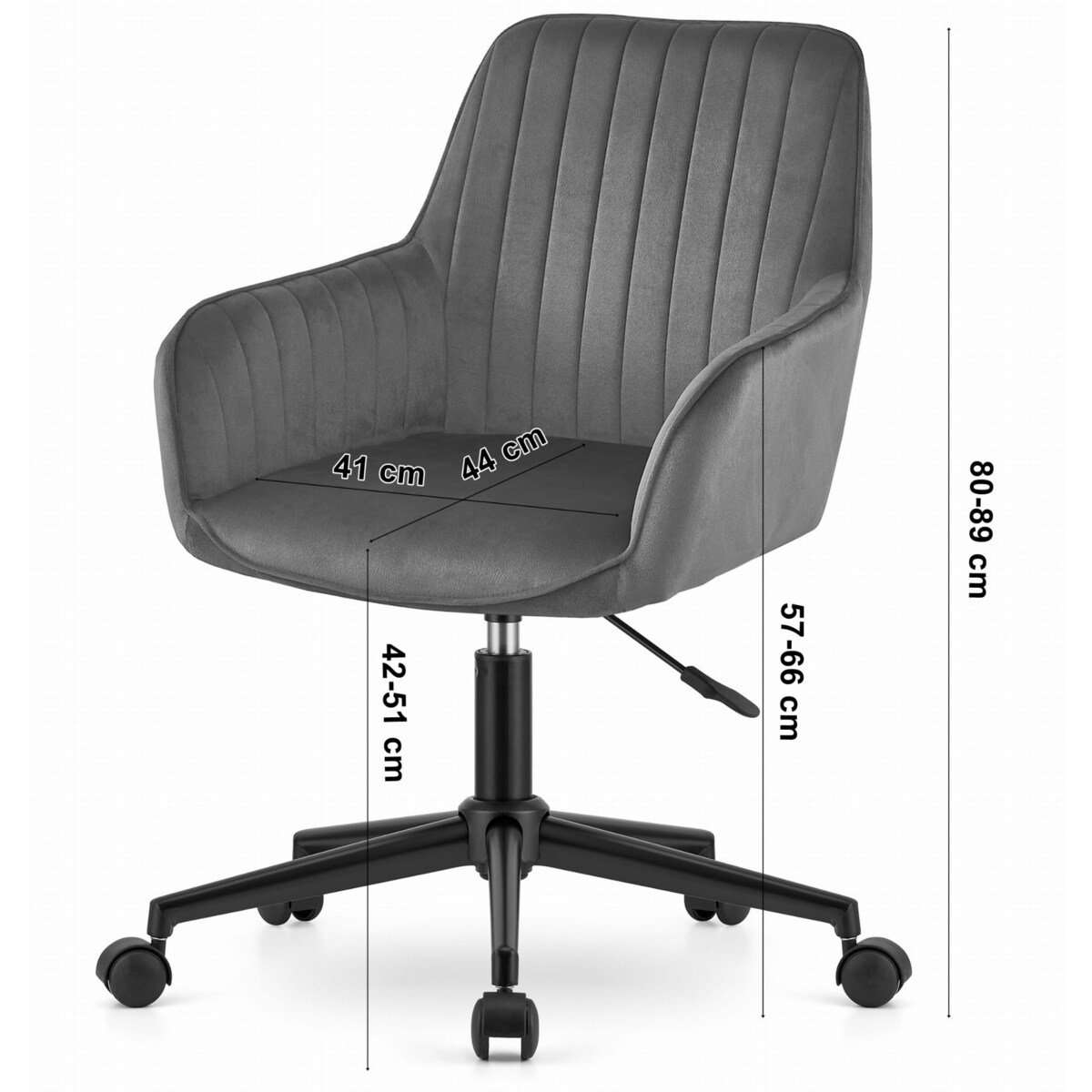 Fotel Obrotowy Do Jadalni Kuchni Salonu Pokoju Czarne