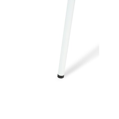 Krzesło Aria KH010100936 z profilowanym siedziskiem białe