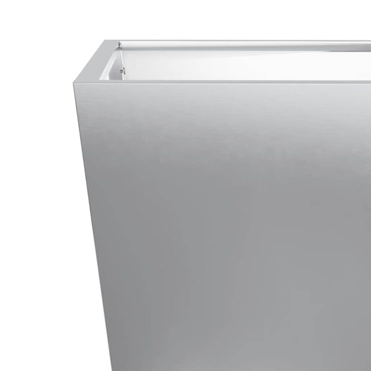 vidaXL Donica ogrodowa, 30x30x30 cm, stal galwanizowana