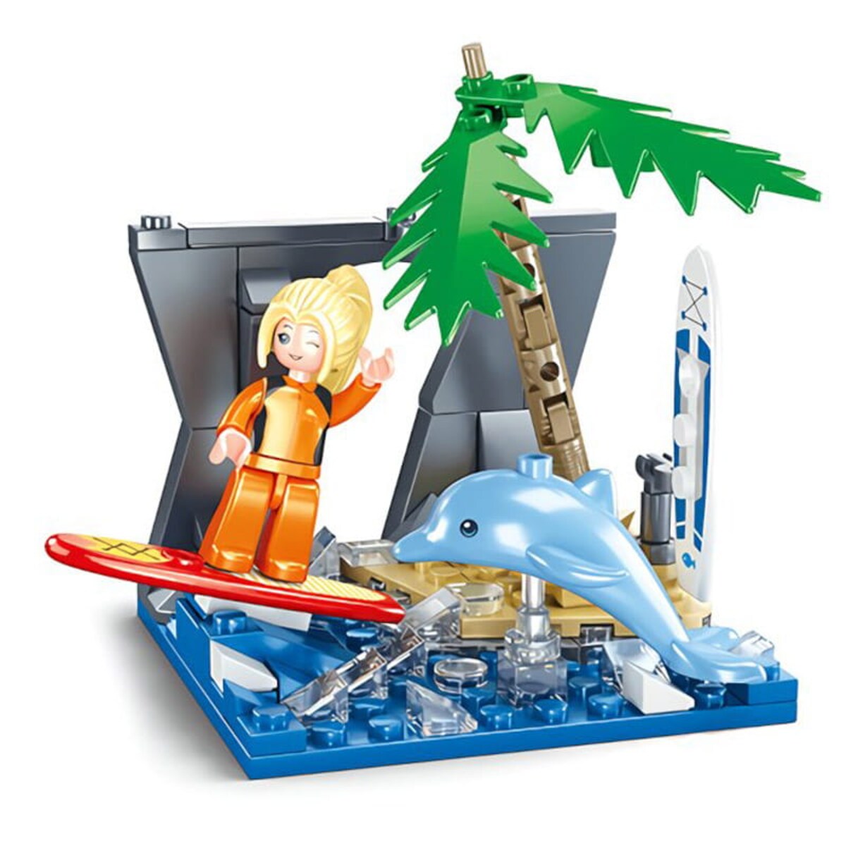 LATO - mini pokoik klocki - Sluban - 101 elementów