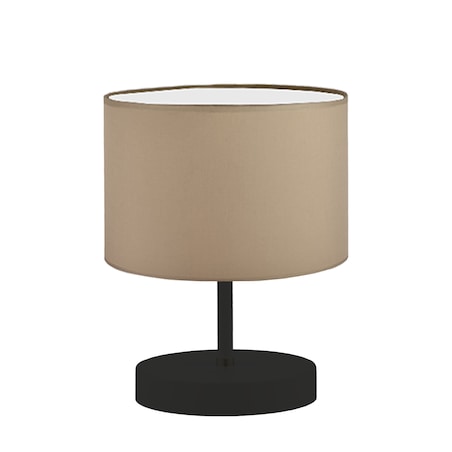 Lampka nocna na biurko lampa biurkowa LED z abażurem walec PICOLO
