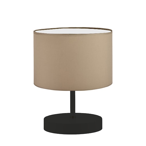 Lampka nocna na biurko lampa biurkowa LED z abażurem walec PICOLO