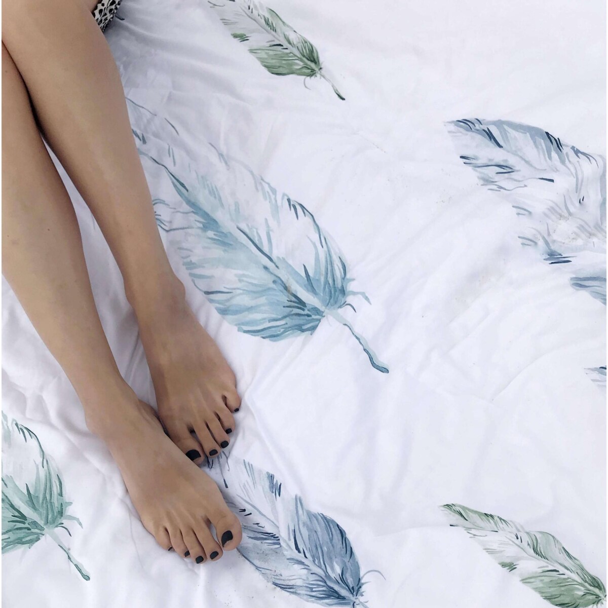 Pościel Pióra 200/200 + 2 x 50/60 cm