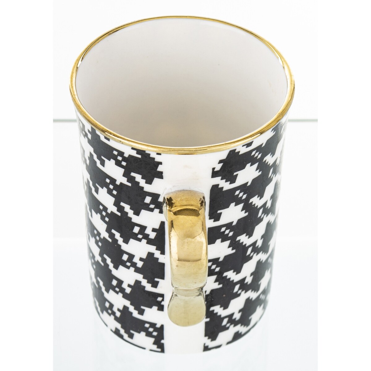 Kubek porcelanowy 450 ml PEPITKA - small 10x10x7,5 cm