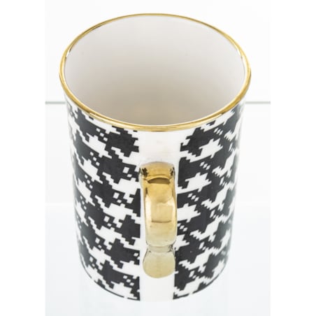 Kubek porcelanowy 450 ml PEPITKA - small 10x10x7,5 cm