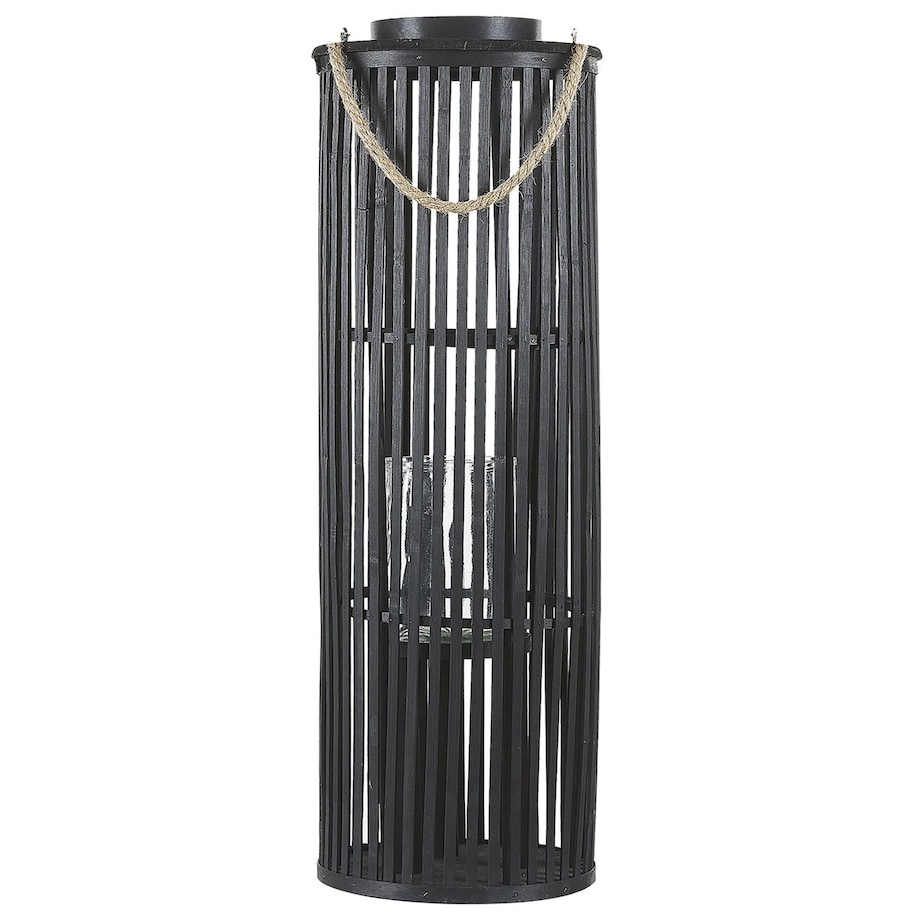 Lampion LUZON Wierzba 80 cm Czarny