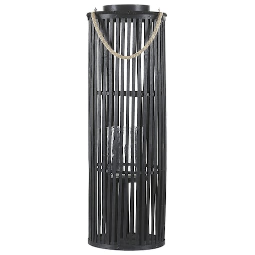 Lampion LUZON Wierzba 80 cm Czarny