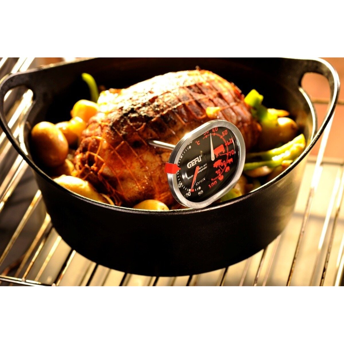 Termometr do pieczenia ze szpilką ze stali nierdzewnej