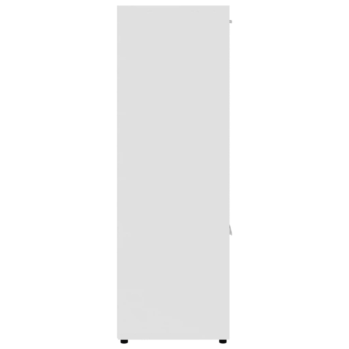 vidaXL Regał na książki, biały, 90x30x90 cm, materiał drewnopochodny