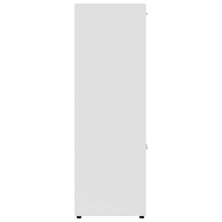 vidaXL Regał na książki, biały, 90x30x90 cm, materiał drewnopochodny