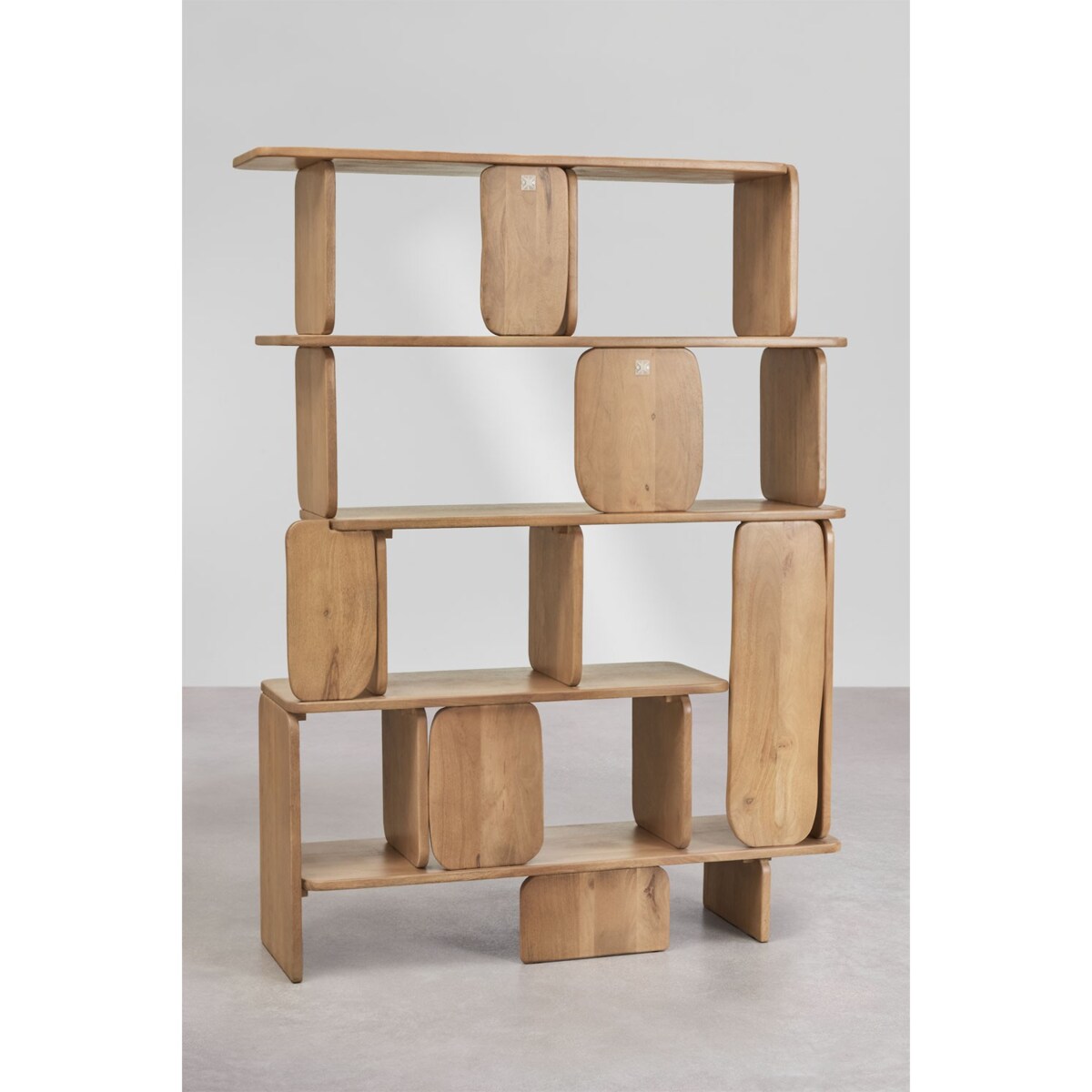 Regał z drewna mango Agathe naturalny 190x140 cm