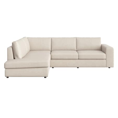 Sofa narożna lewa Baga jasno beżowa