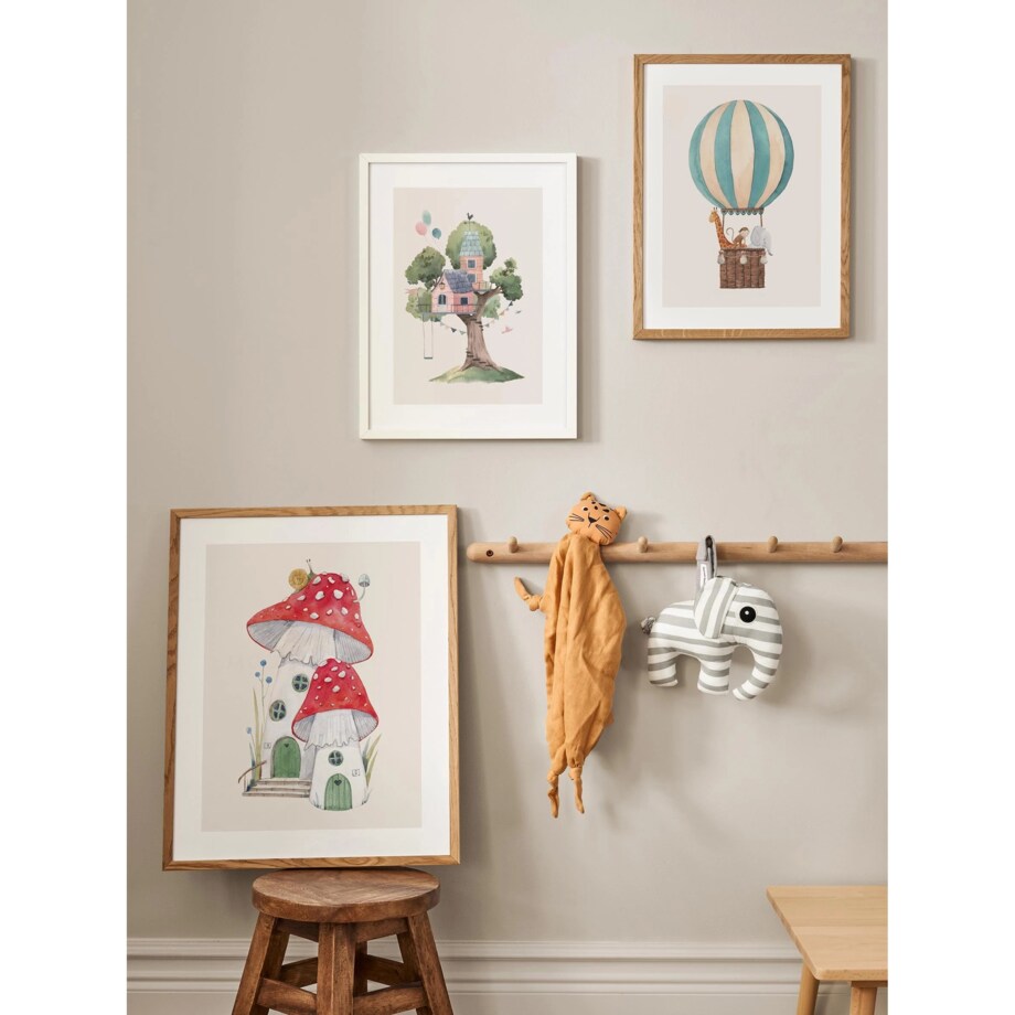 Poster Story, Plakat, Obraz - Zwierzątka w Balonie, wymiary 30 x 42 cm