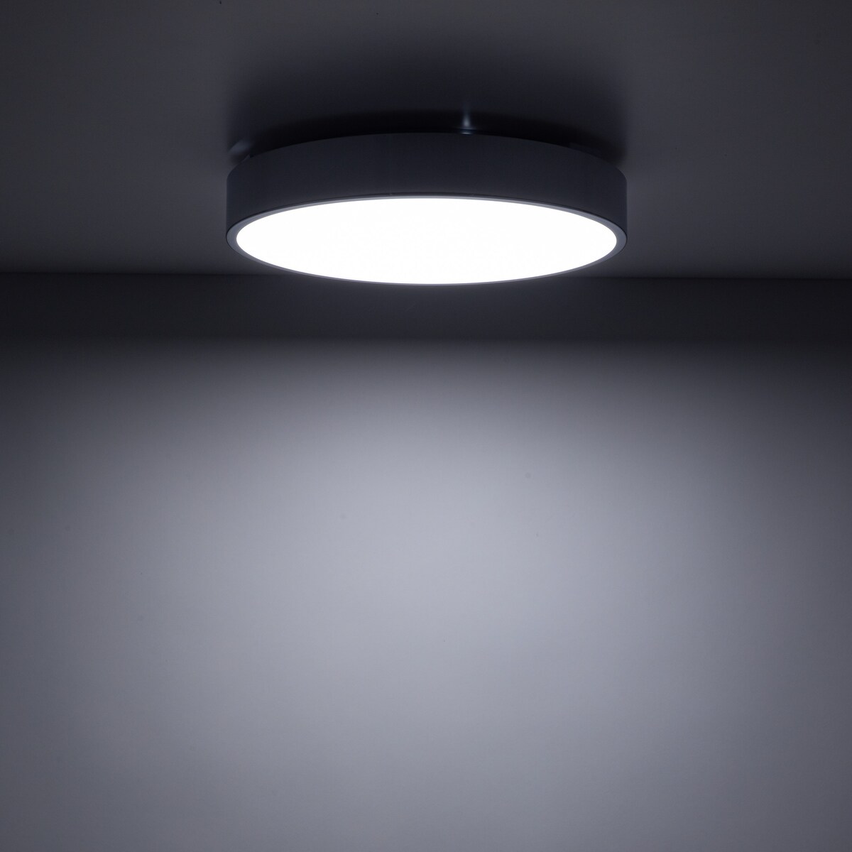 Lampa Sufitowa Łazienkowa Tk Lighting Velis Chrome Plafon Led 24W Ip54 Zmienna Barwa, Ściemniany