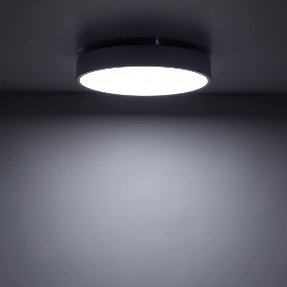 Lampa Sufitowa Łazienkowa Tk Lighting Velis Chrome Plafon Led 24W Ip54 Zmienna Barwa, Ściemniany