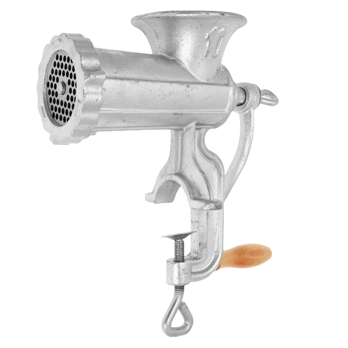 Maszynka żeliwna do mielenia mięsa #10 + akcesoria KINGHOFF