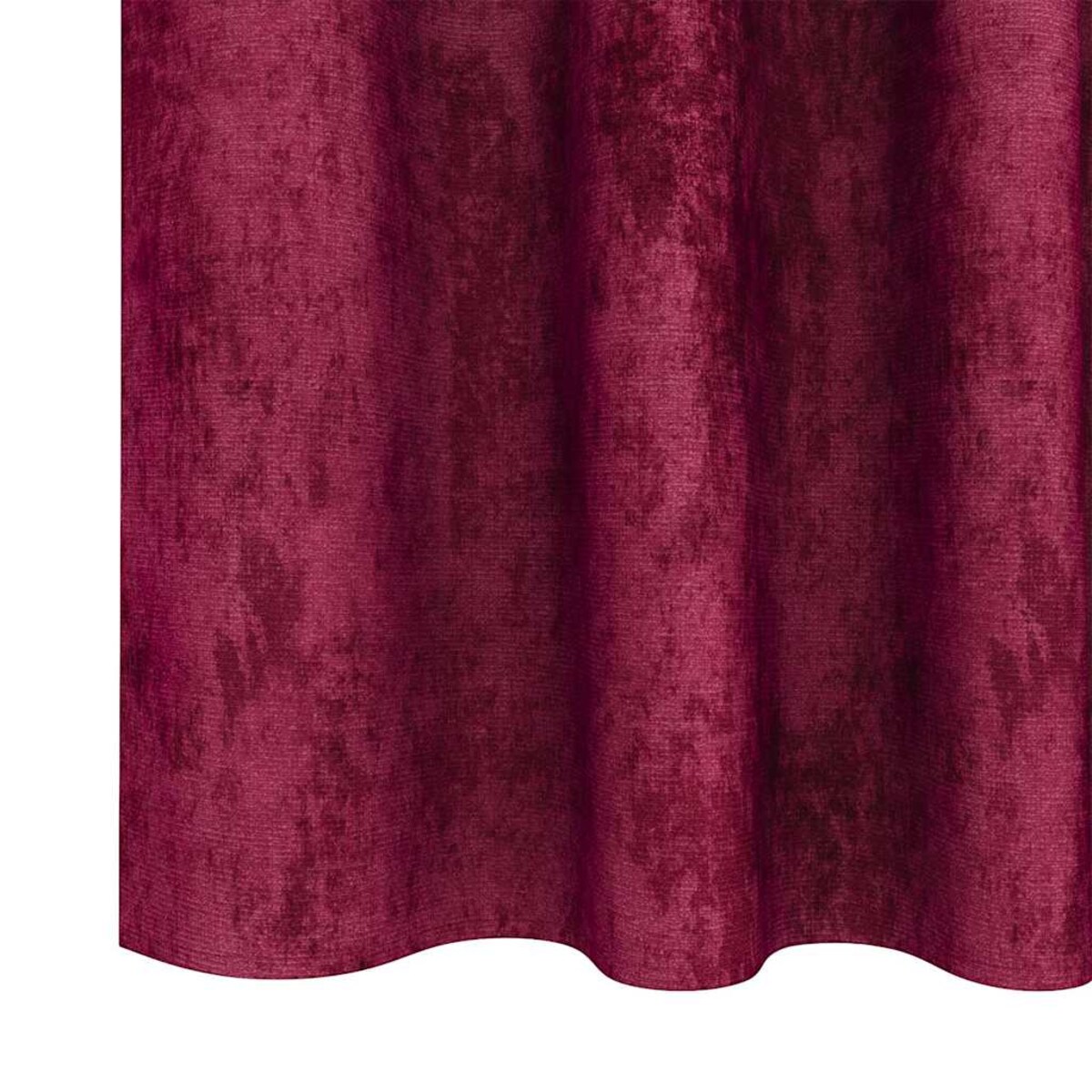 vidaXL Zasłona z zasłonami 2 pcs Czerwone wino 260 x 140 cm Aksamit