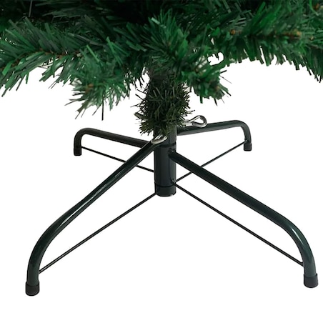 vidaXL Łuk świąteczny z girlandą, zielony, 240 cm