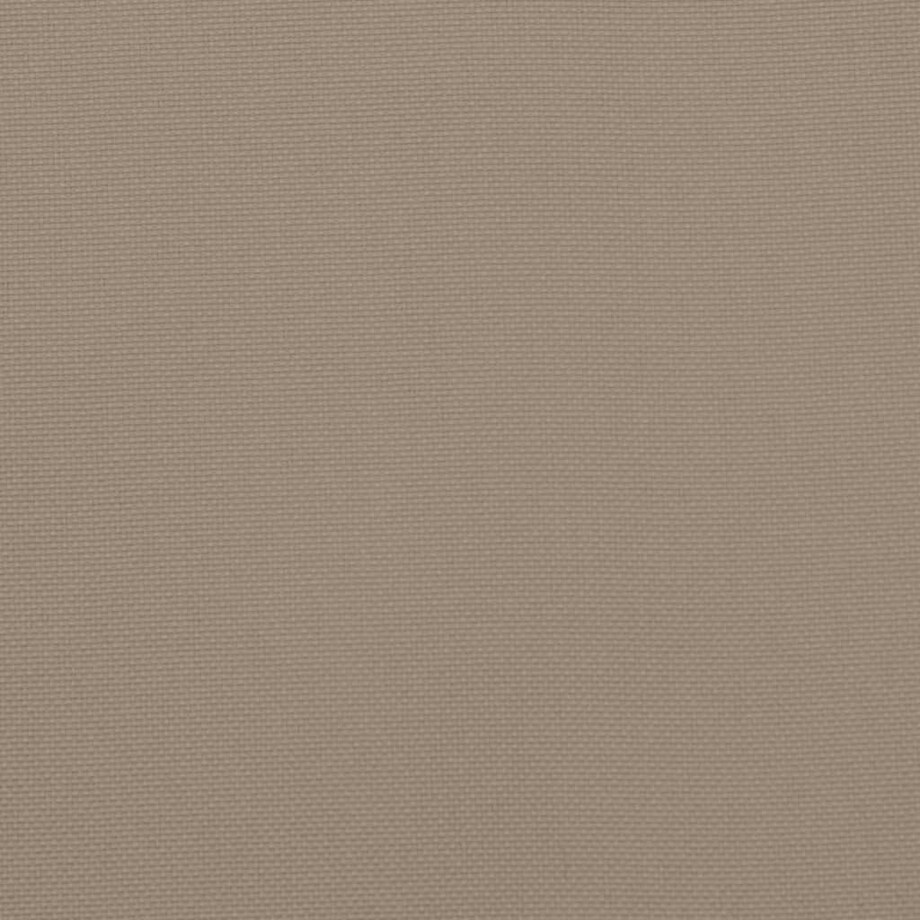 vidaXL Poduszki na krzesła z wysokim oparciem, 2 szt., taupe, Oxford