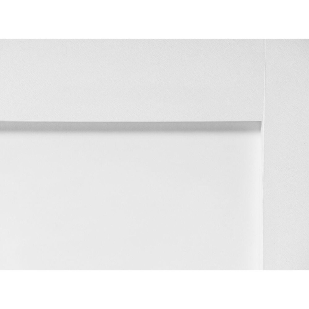 Łóżko z szufladami bez zagłówka BRUX 160 x 200 cm Biały