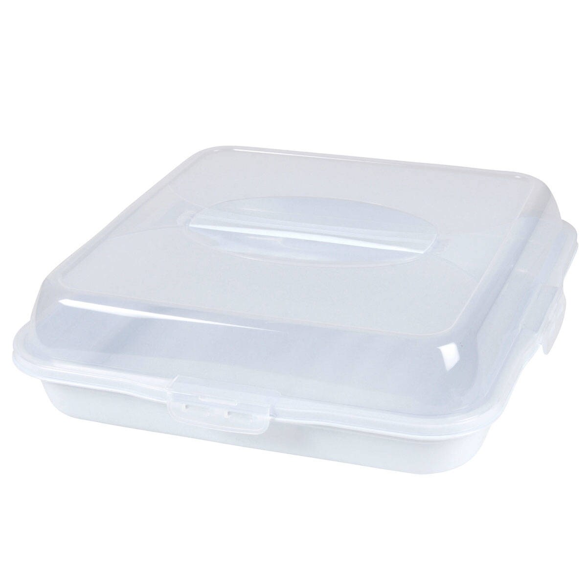 Pojemnik do transportu ciasta z klipsami, 36 x 36 x 10 cm
