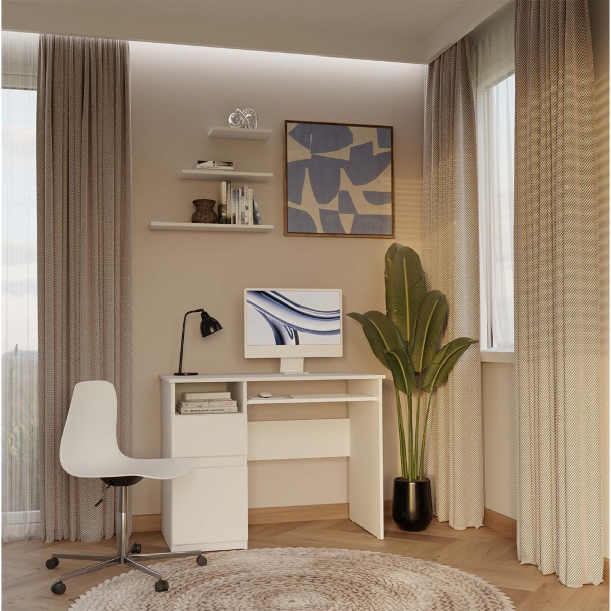 Biurko PORTO LEWE BIAŁY