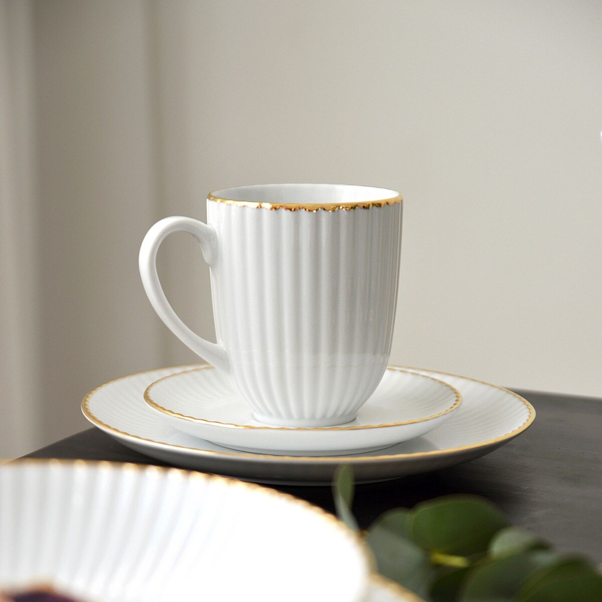 Kubek 350 ml Daisy Gold Line LB19 (1608C)