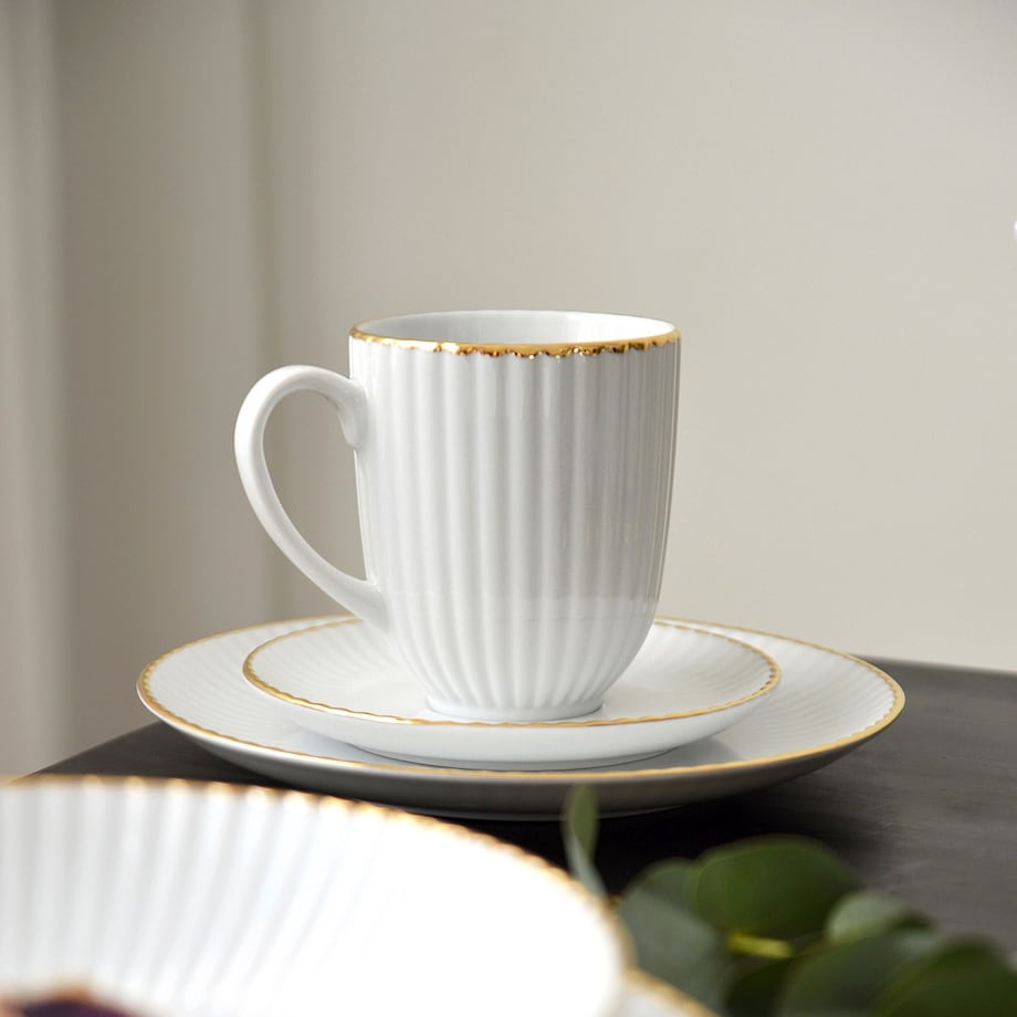 Kubek 350 ml Daisy Gold Line LB19 (1608C)