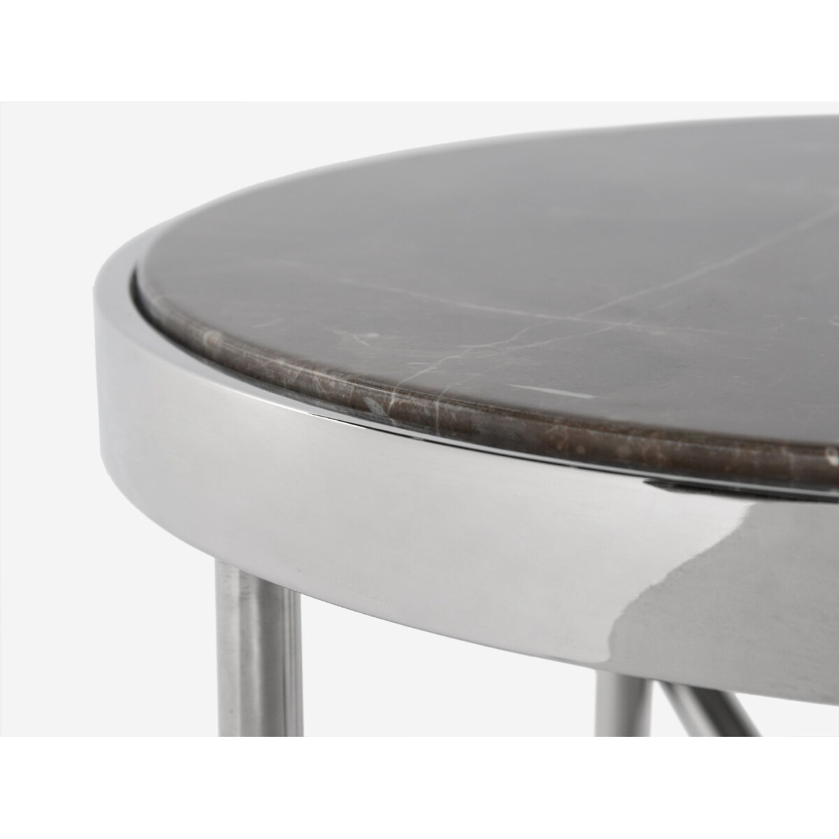 Stolik boczny okrągły Cruz 51x51x59 cm