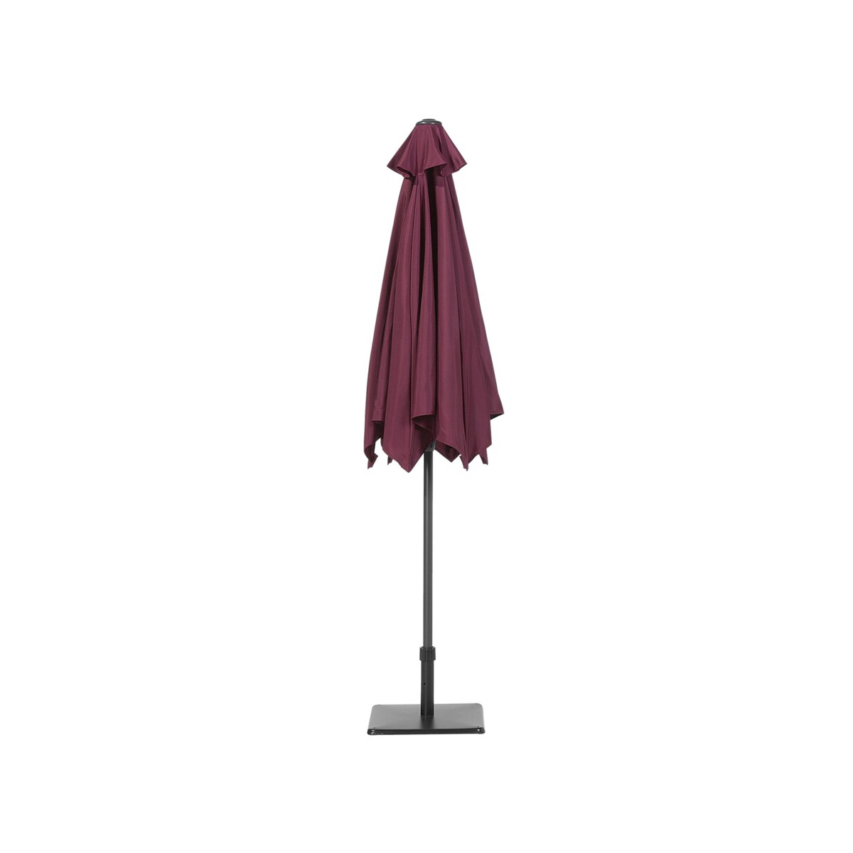 Parasol ogrodowy 266 cm VARESE Burgundowy