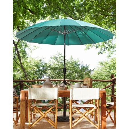 Parasol ogrodowy 255 cm BAIA Szmaragdowy