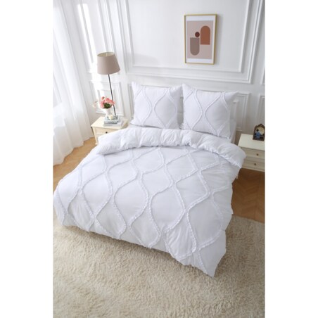 Pościel z falbanką - model ROYAL 200x220