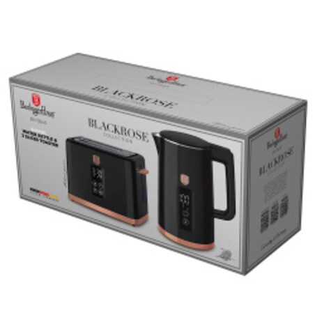 Zestaw czajnik elektryczny i toster BerlingerHaus BH-9540 Black Rose