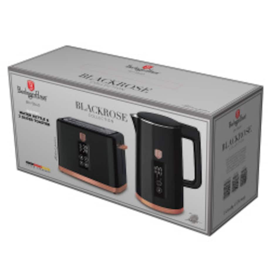 Zestaw czajnik elektryczny i toster BerlingerHaus BH-9540 Black Rose