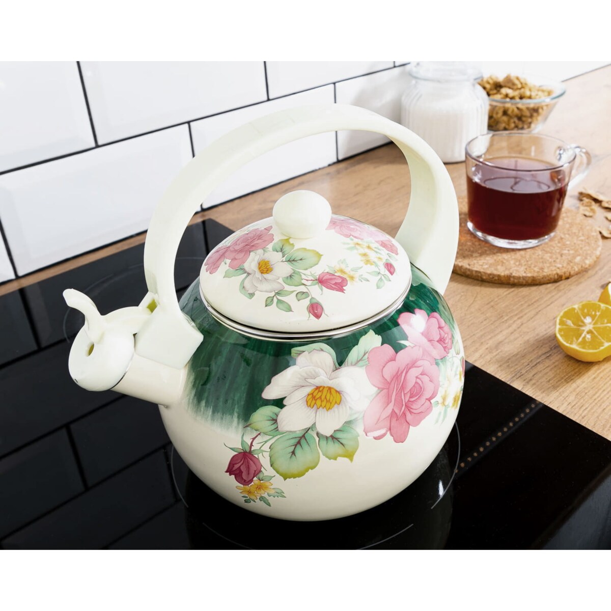 Czajnik emaliowany 2.2L ZILNER rose