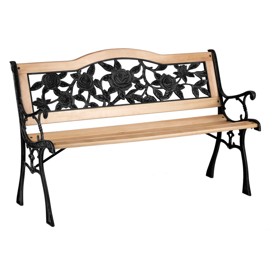 Ławka ogrodowa z oparciem drewniana Sofotel Gardi Rose