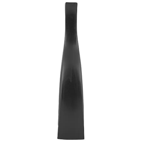 Wazon dekoracyjny THAPSUS Ceramika 39 cm Czarny