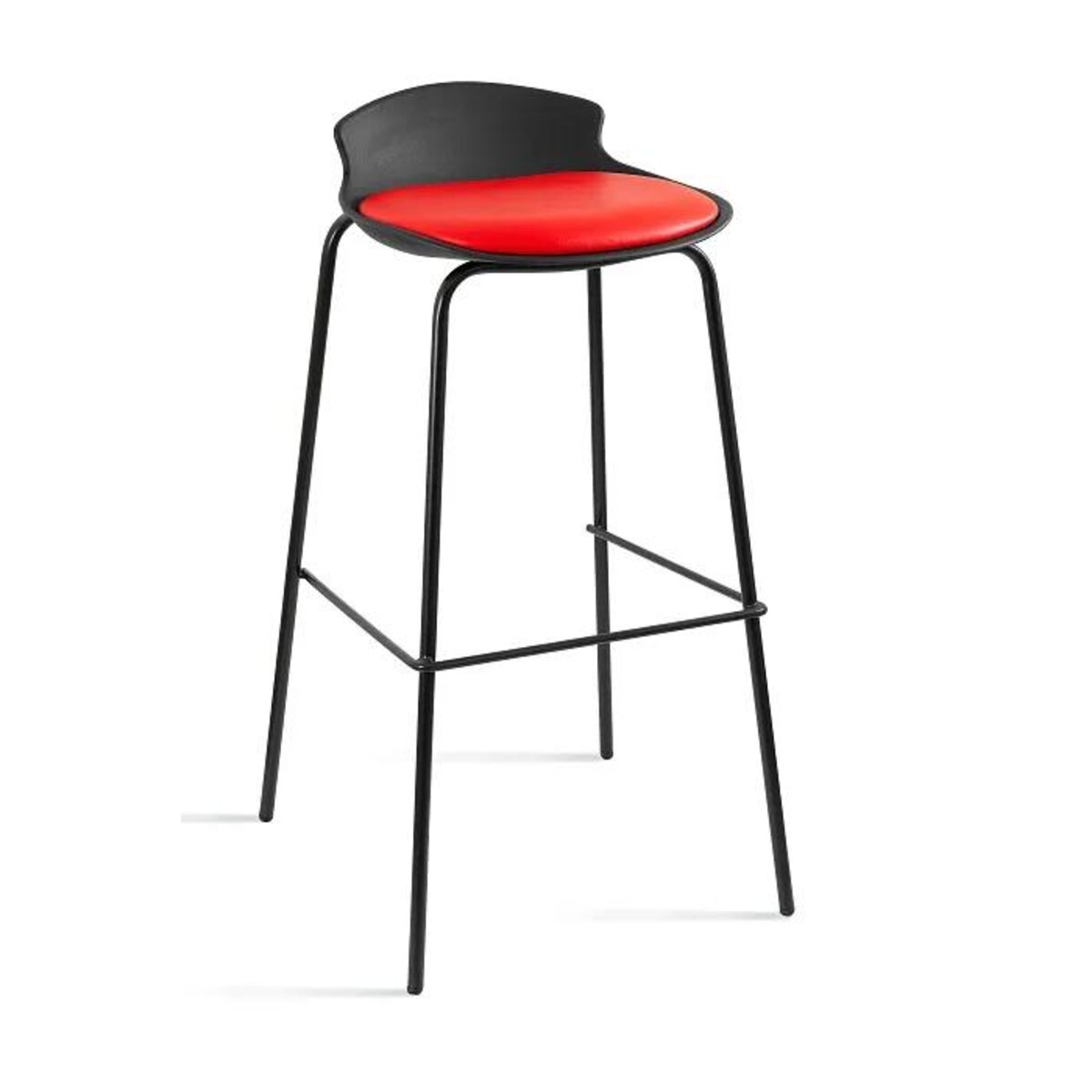 Hoker barowy DUKE czarny/czerwony