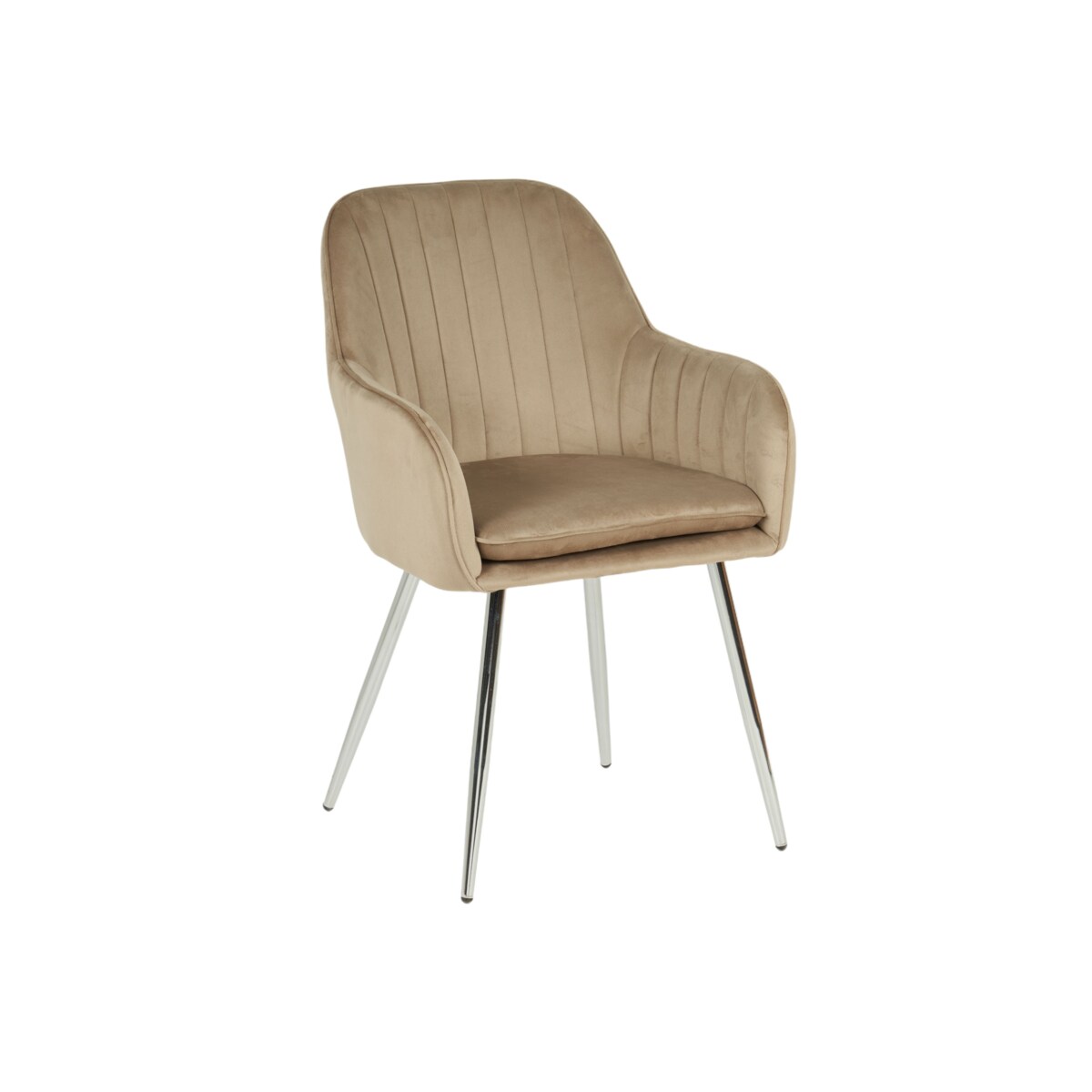 KRZESŁO TAPICEROWANE VELVET WELUR DO SALONU JADALNI KUCHNI COFFEE MIA CHROM