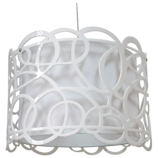 Lampa wisząca Candellux IMAGINE 35 31-21472 z podwójnym abażurem do salonu sypialni pokoju dziecięcego