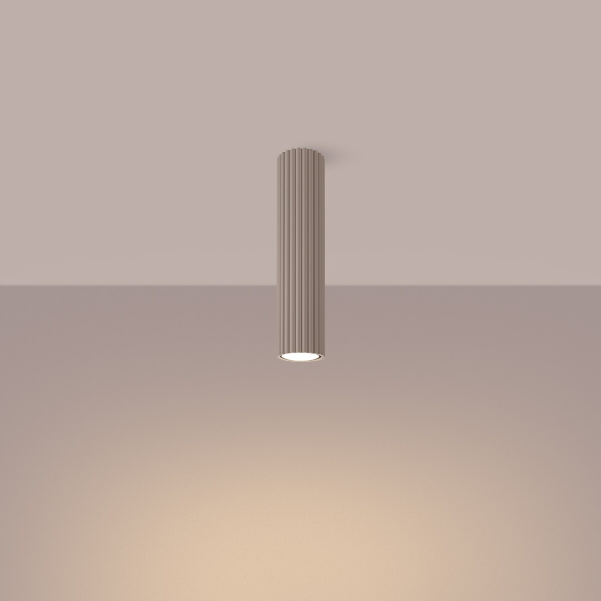 Plafon KARBON 30 taupe