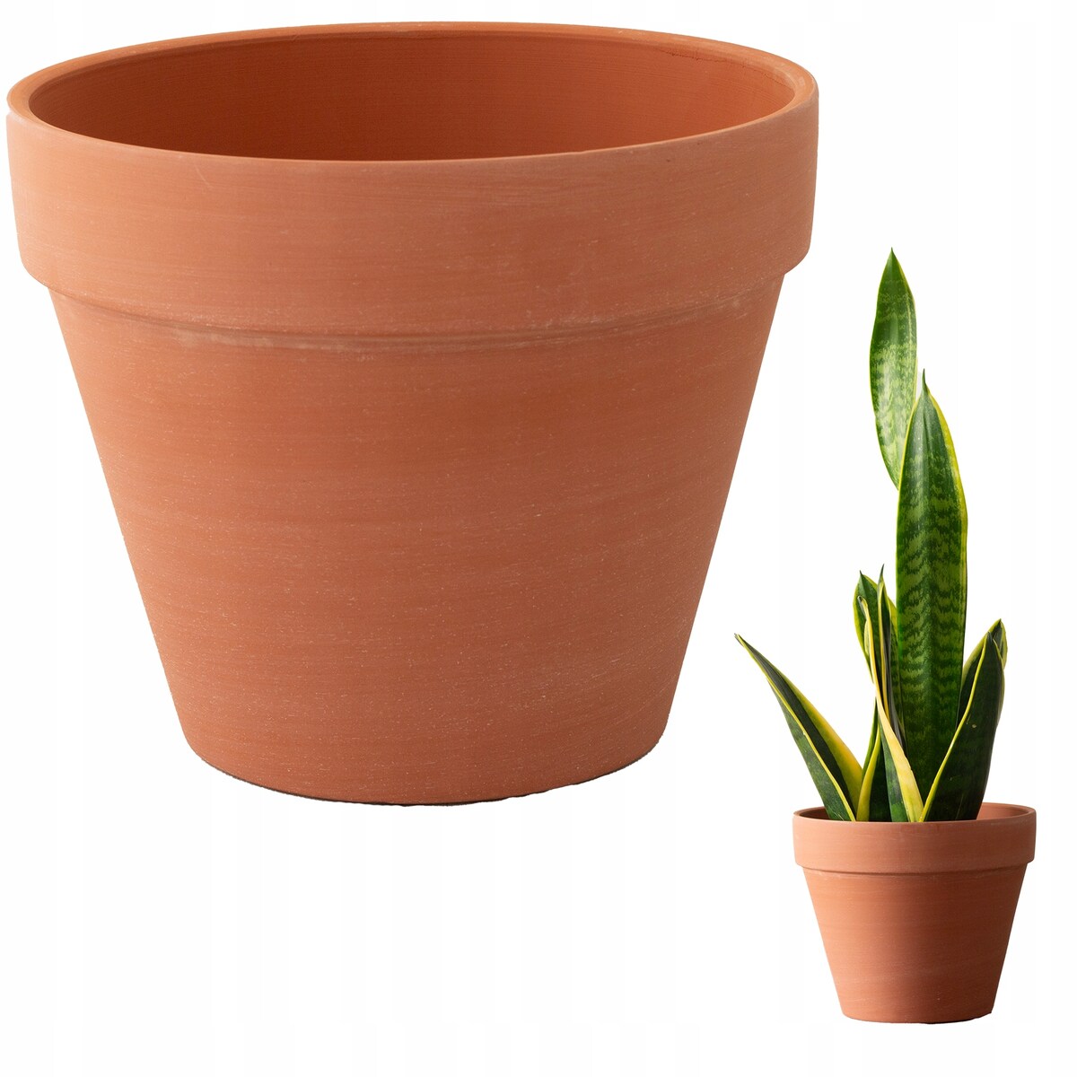 DONICZKA OGRODOWA odpływ terakota naturalna okrągła mrozoodporna 19cm