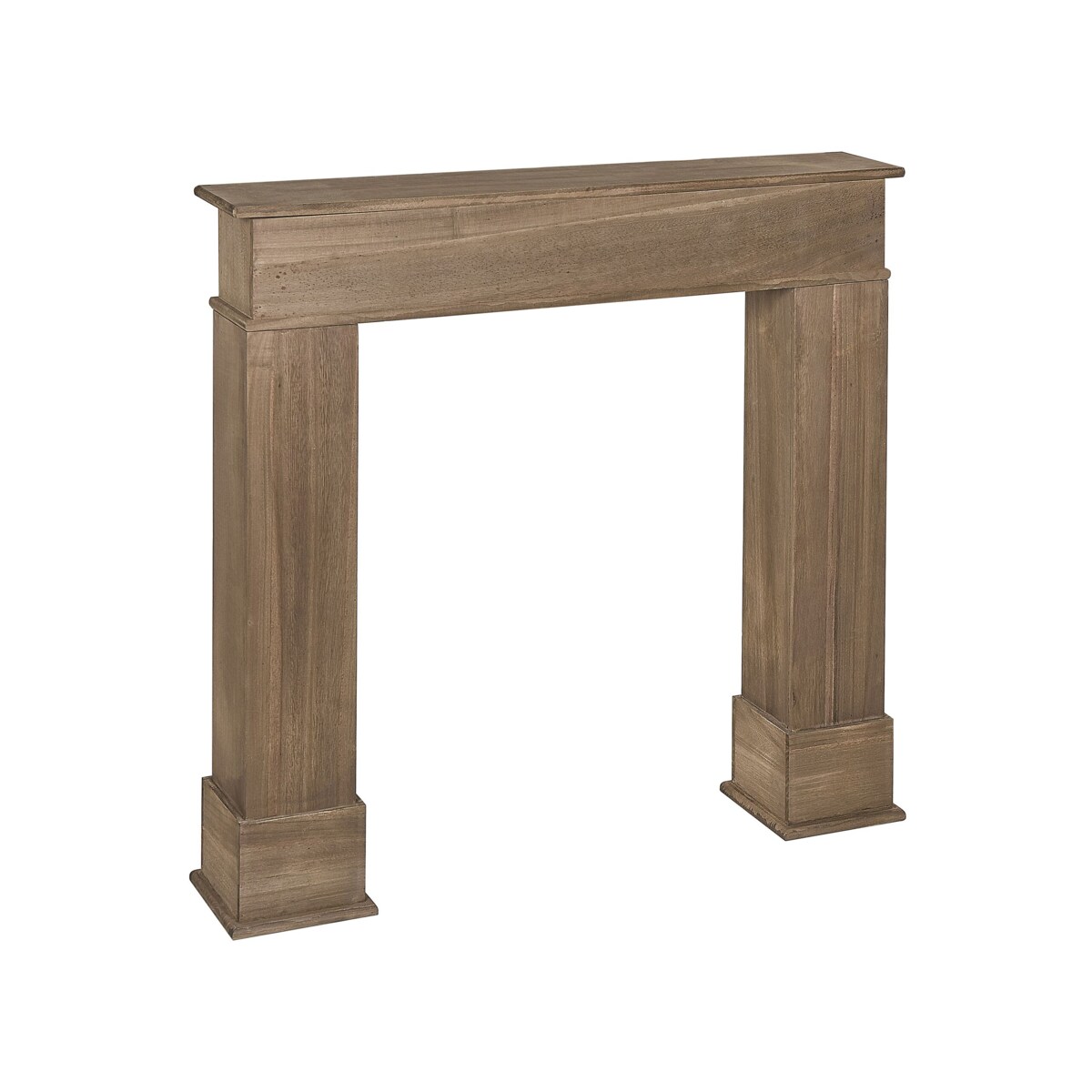 Portal kominkowy ciemne drewno NARNIA