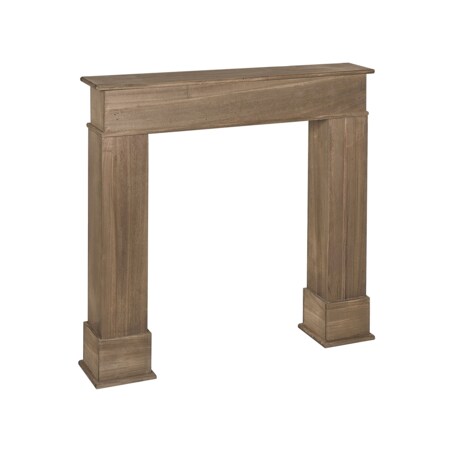 Portal kominkowy ciemne drewno NARNIA